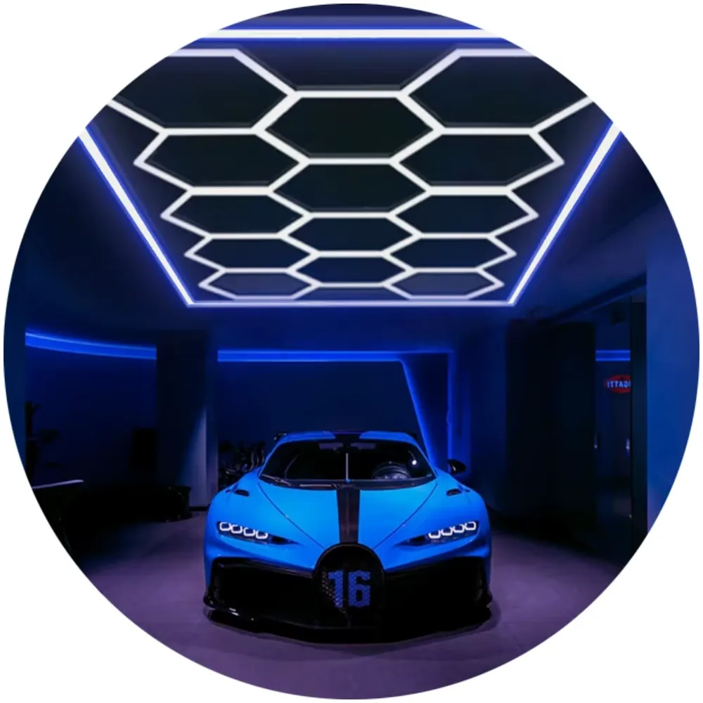 Honeycomb lighting application 7