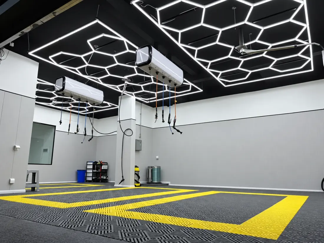 Honeycomb lighting application 15
