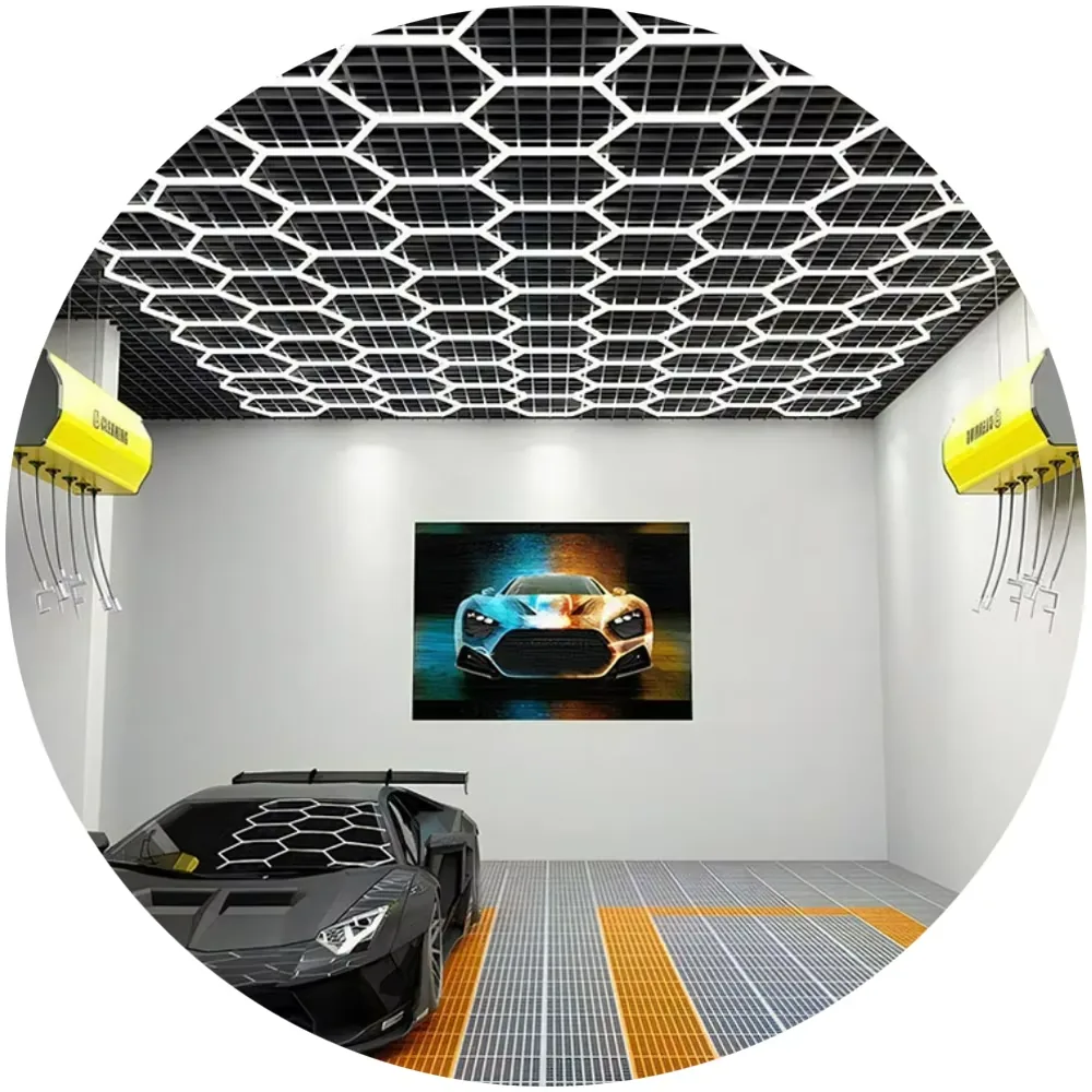 Honeycomb lighting application 5