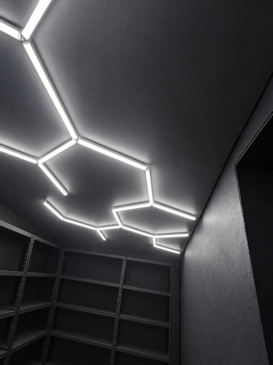 Honeycomb lighting application 10
