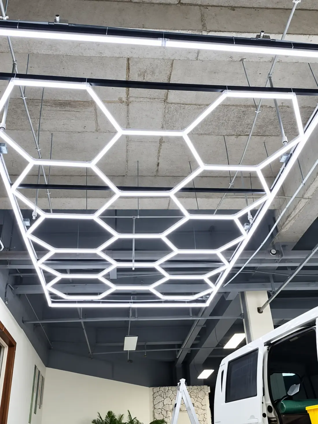 Honeycomb lighting application 20